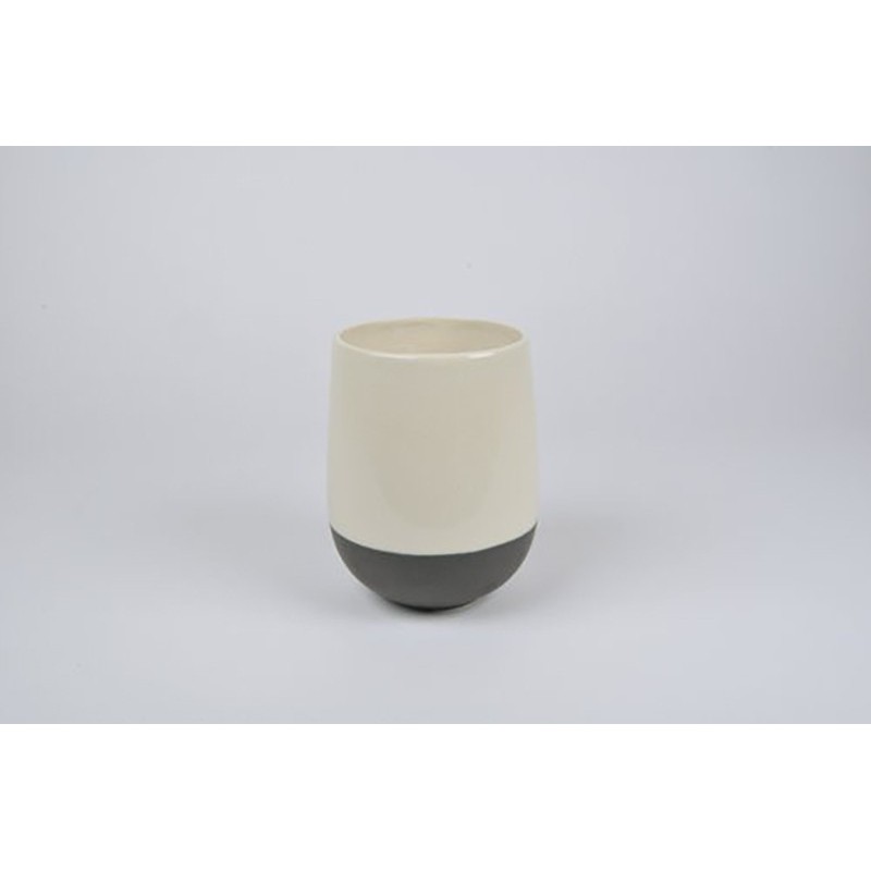 VASE A23 SPLIT WHITE