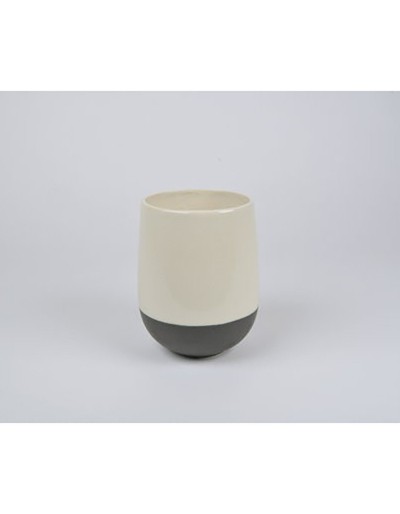 D&amp;M Vase Split White 19