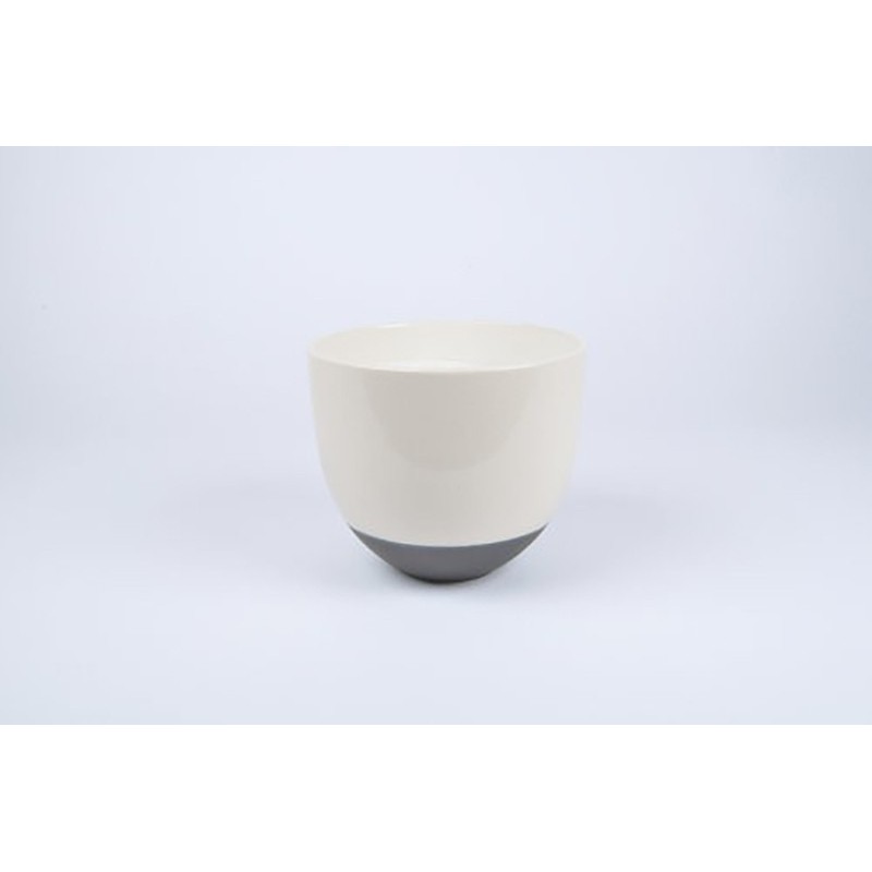 D&M Vase Split White 19cm