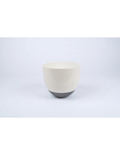 D&M Vase Split White 23cm