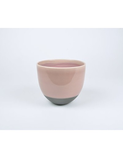 D&amp;M Vase Split Pink 23cm