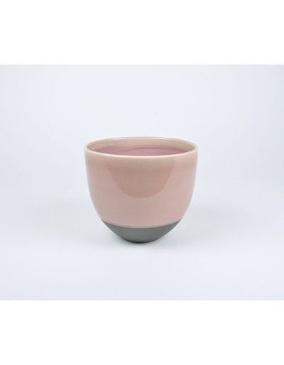 D&M Vase Split Pink 23cm