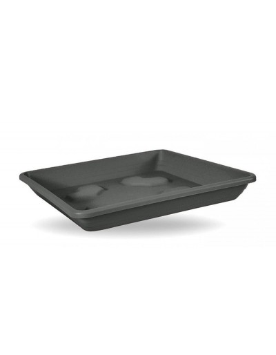 SOTTOVASO QUADRATO 30 CM ANTRACITE