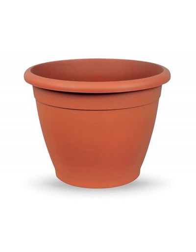 VASO NAXOS diametro 25 CM TERRACOTTA