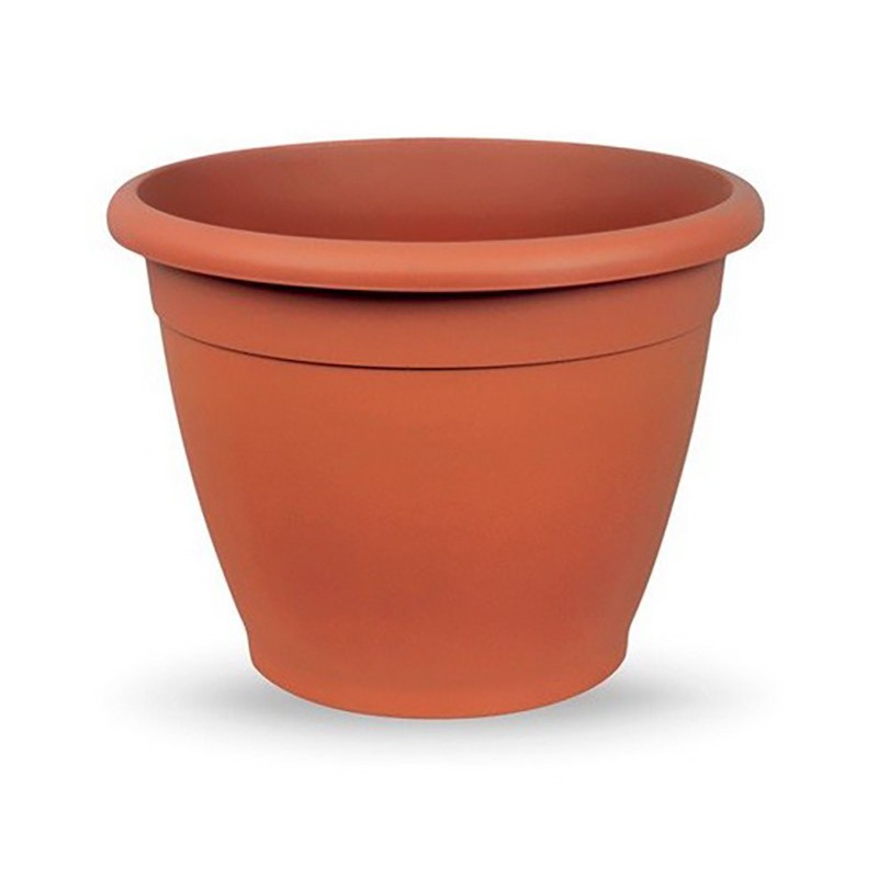 VASO NAXOS diâmetro 25 CM TERRACOTTA