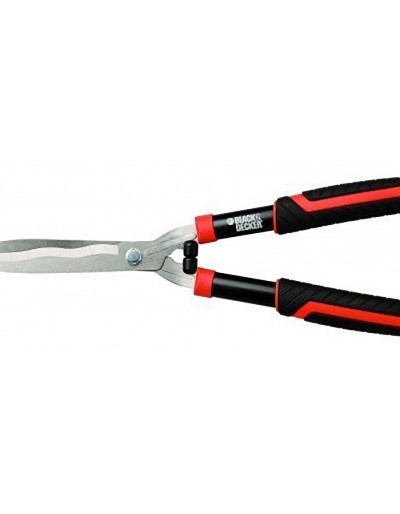 Black & Decker Tagliasiepi con lama lucida ondulata 53 cm