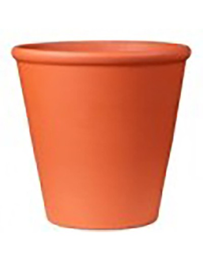 Terracotta vase 20 cm