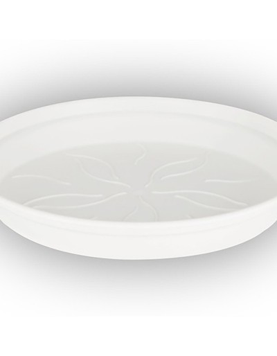 GREEN BASICS SAUCER 34 cm white