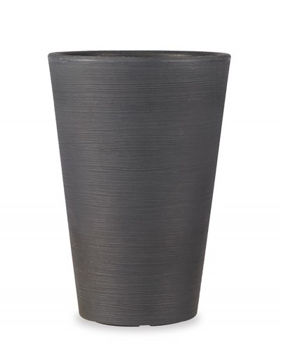 Vase 75 cm plastic anthracyte