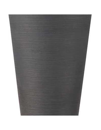 Vase 75 cm plastic anthracyte