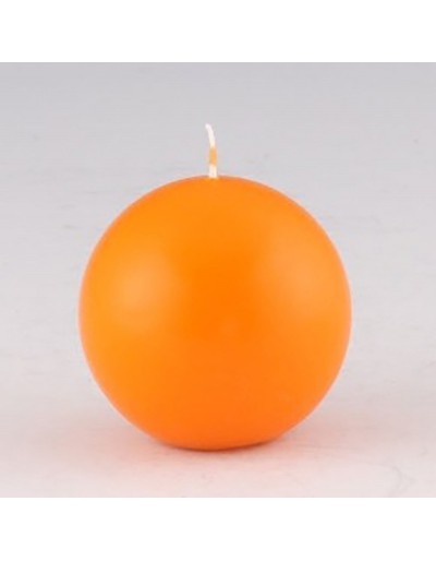 Velas de bola laranja 70 mm