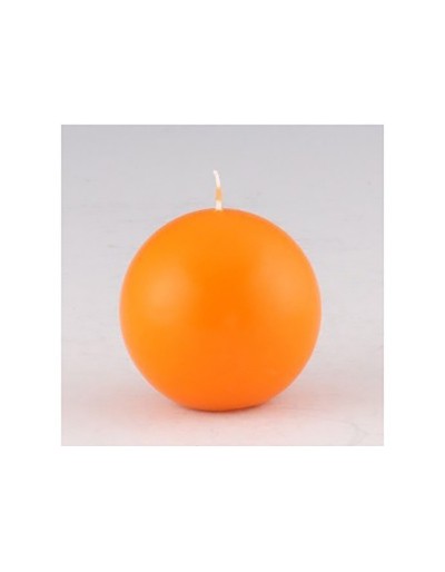 Velas de bola laranja 70 mm