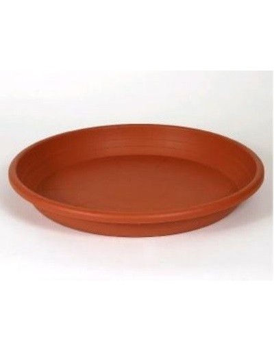 Plastic round saucer...