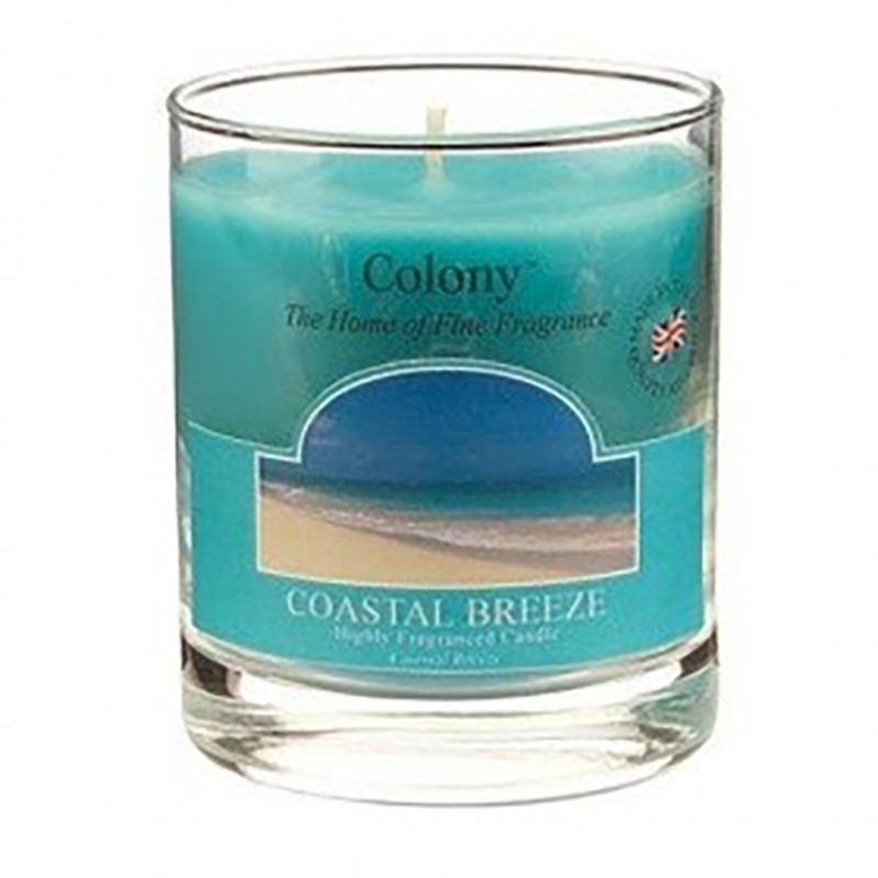 Colony candela in vetro small coastal breeze