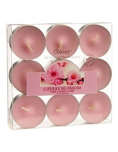 Boîte de colonie 9 fleur de cerisier de tealight