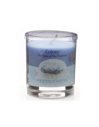 Colony candle small clean caress