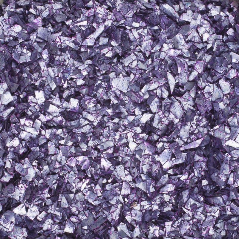 METALLIC FLAKES 5/10MM VIOLET FLAT ALU BAG 600ML