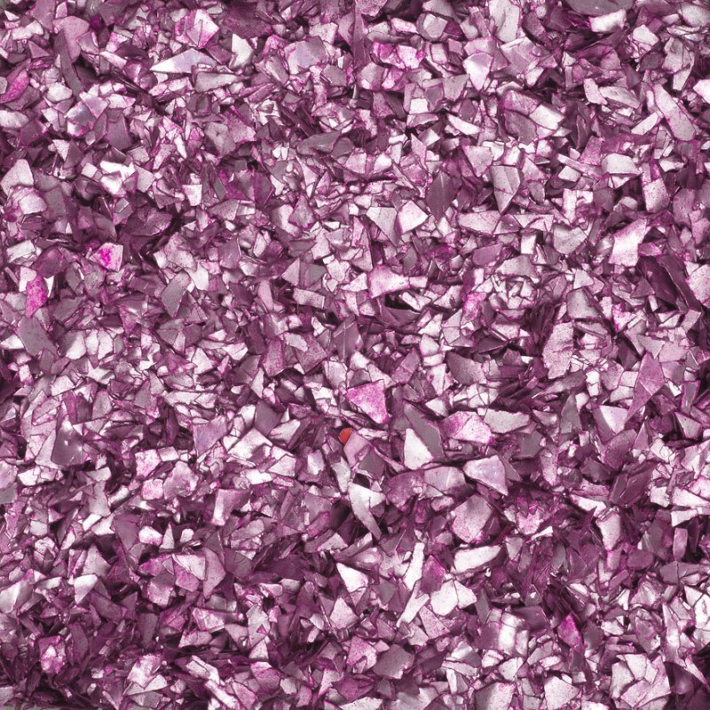 METALLIC FLAKES 5 / 10MM FUCHSIA FLAT ALU BAG 600ML