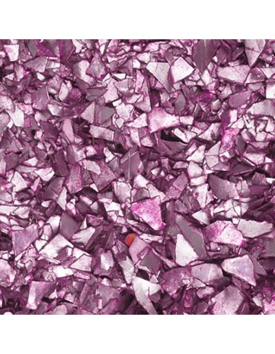 Decoration fuchsia flakes