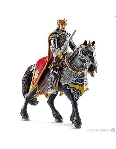 Rei Cavaleiro dragão em Horseback Schleich Knight World