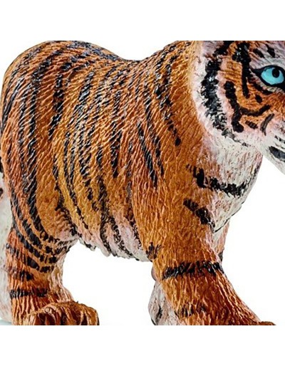 Figura do Filhote de Tigre. Pintado à mão