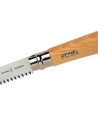 Opinel No. 12 stainless steel folding saw knife