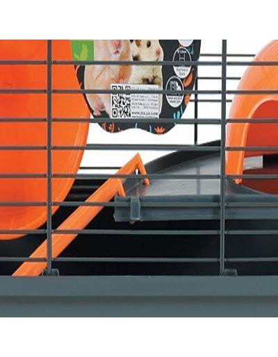 40 cm Innenkäfig für orange grauen Hamster