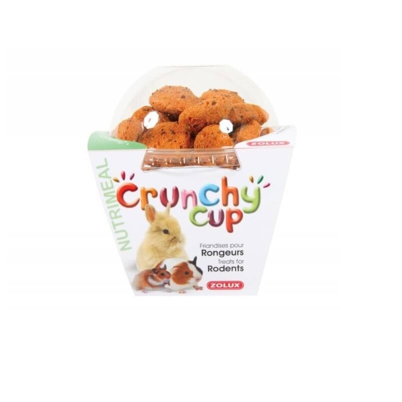 CRUNCHY CUP CANDY 200G CARROT AND FLAXSE SEEDS