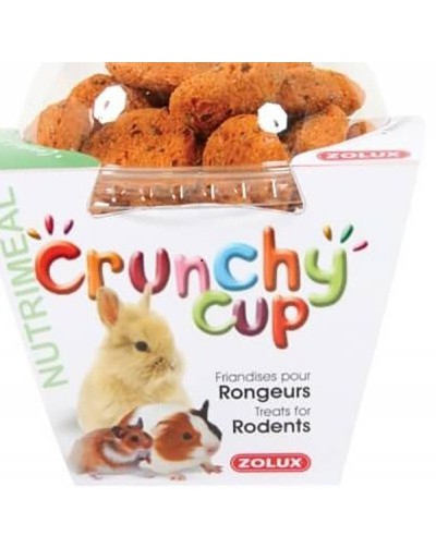 CRUNCHY CUP CANDY 200G CARROT UND FLAXSE SEEDS
