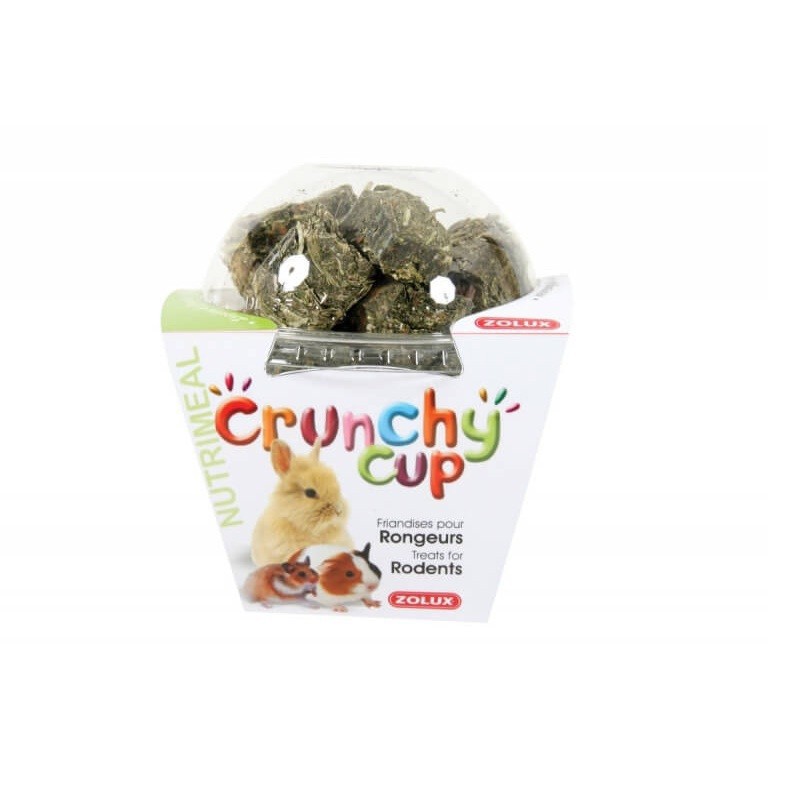 CRUNCHY CUP BLOCKS 200G ALFAL AND CARROT
