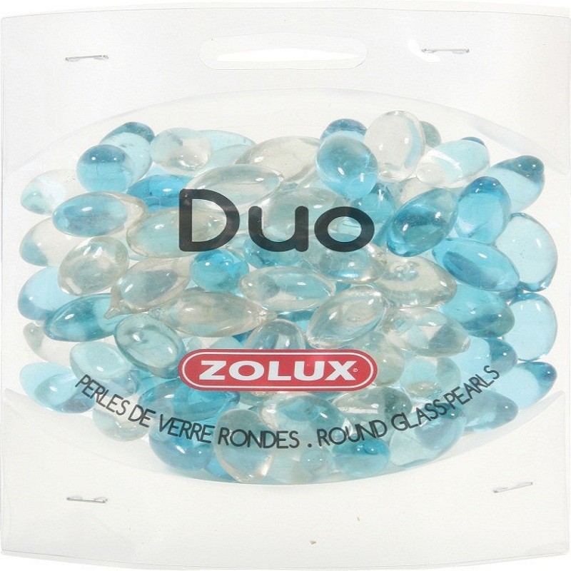 DUO 442 GR GLASS BEADS