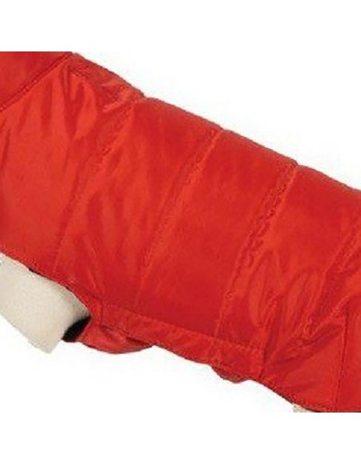 Zolux waterproof coat with 30 cm fleece red