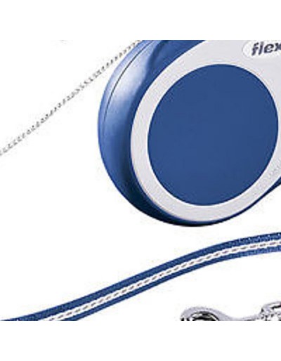 Flexi Vario S Cord 8 Meter Bleu