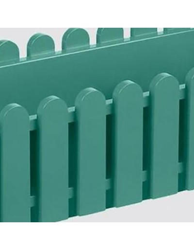 LANDHAUS balconiera 50 cm verde turquesa