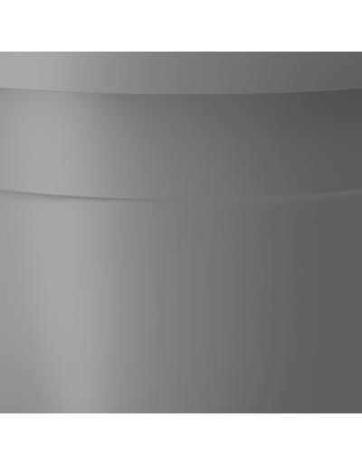 Diámetro del jarrón de la ciudad 30 cm polvo gris