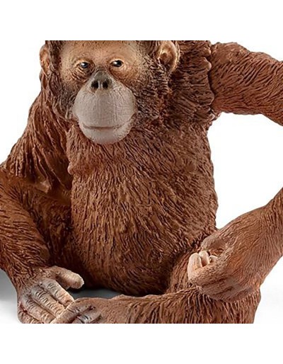 Orangotango feminino Schleich personagem de desenho animado