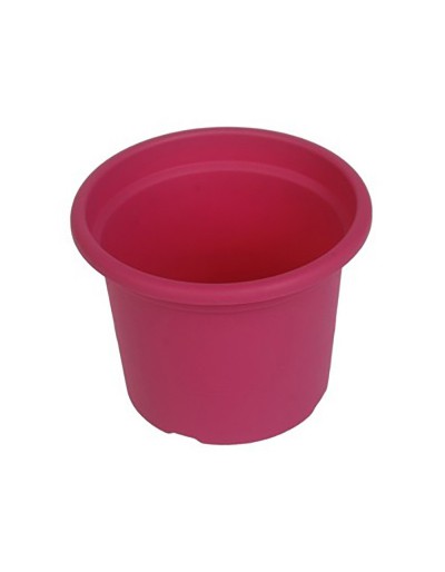 Flower pan plastic pink