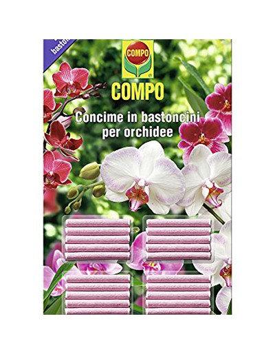 Fertilizante en palitos para orquídeas Compo