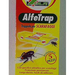 Alfetrap Klebefalle für Kakerlaken mit Tablette