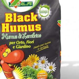 Humus of earthworm black humus alfe nature