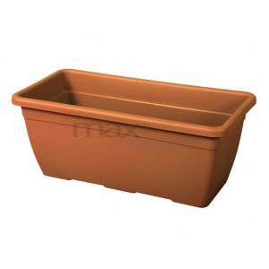 Naxos Flower box 30cm TERRACOTTA