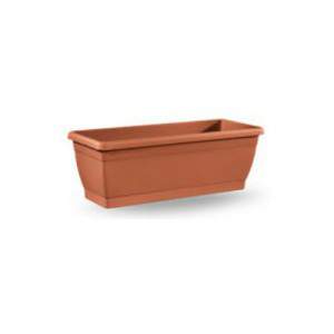 Roxanne box with 40 cm TERRACOTTA undercassetta