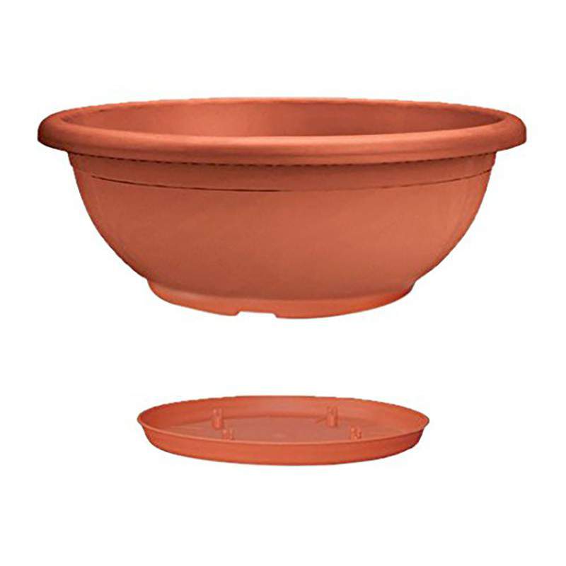 Naxos bowl with 40 cm TERRACOTTA diameter subsoist