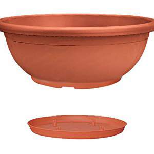 Naxos bowl with 40 cm TERRACOTTA diameter subsoist