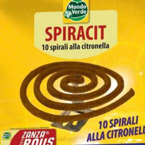 Citronella spiracit anti mosquito insect repellent