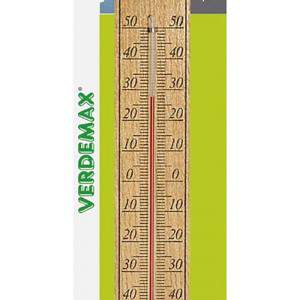 Classic wooden thermometer