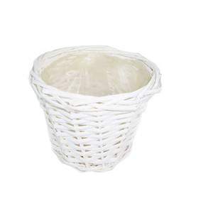 Basket-ball cachepot blanc