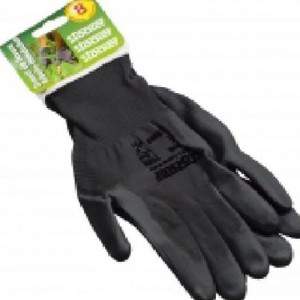 Garden work gloves stocker xl black in blister