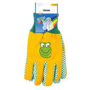 Żółte rękawiczki dziecięce KIDS GARDEN