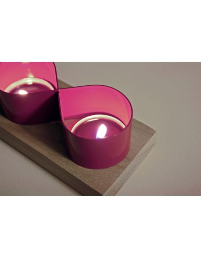 Porta Candeline Tea-Light Lilla